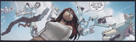 Panel from Spider-Island