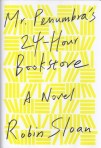 Mr. Penumbra's 24-Hour Bookstore cover